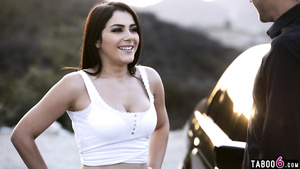 Photographer bangs hot babe big bum Italian babe on his set