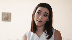 Pretty girl rough interracial sex