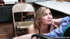 19 yr old teen Blair Williams bent over the desk for hardfuck punishment