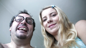 Old freak and Katerina Hartlova