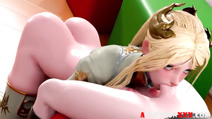 Big mammaries babes riding and sucking big strong dicks