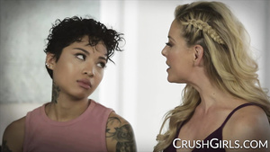 Stepmom Teaching Her Stepdaughter About Eating Cunt - FUCK HARDCORE