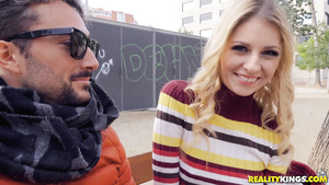 Sweet blonde babe Rebecca Volpetti hardcore porn video