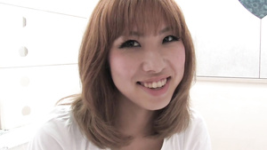 Shy Japanese chick gets her pussy teased with a vibrator