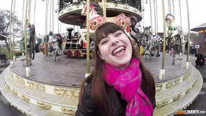 Young French babe gets properly fucked by huge Spanish cock