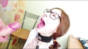ULTIMATE Pissing pee compilation with nasty teen schoolgirl in eyeglasses