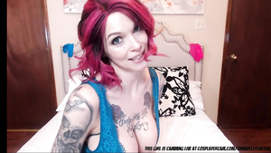 Alternative MILF Anna Bell Peaks Masturbating - solo