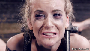 Babe gets whipped in diabolical devices