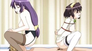 Curious cartoon chicks seduce mutual boyfriend into orgy