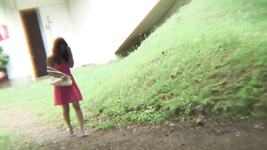 Sexy Japanese girl gets finger fucked by a stranger