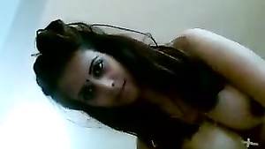 Amateur Porn large-breasted Indian with her husband