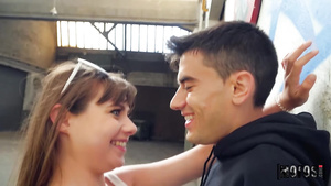 Jordi fucked Latina student Luna Rival in the storage