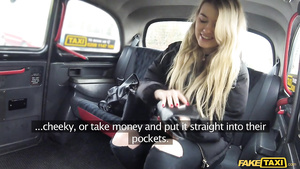 Misha Cross enjoys making love with fake taxi driver
