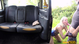 Taxi driver pleased Lexi Lou the hardest anal sex in her life