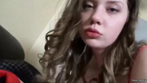 Amateur Porn homemade sex creampie with coed skinny girl