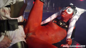 Playful lovers spice Star Wars world with crazy sex games