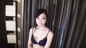 Petite asian teen girl hot POV blowjob video