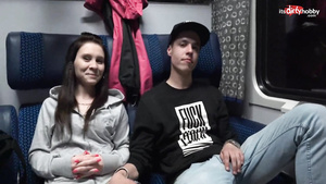 Raunchy Foursome Love Making in Public TRAIN