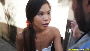 John Anthony fucked exotic Asian teen Vina Sky