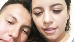Colombian Couple MaileAndRafaax (21) Sucks Breasts Bum Screw In On All Fours Blowing Knob   Ride
