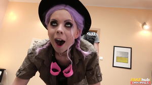 Lili Parker gets fucked by fake cop Steve Qute