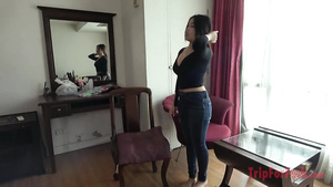 Thai hookers serve German client in the hotel room