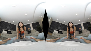Latina vixen hot VR porn video