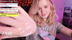 Cutie Loli inked teen webcam video
