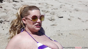 Tiffany Blake seduced stranger on the beach to fuck