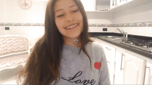 Softcore solo posing with barely legal teen