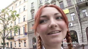 Inviting Shy Russian Redhead Alissa Rough Sodomy