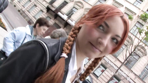 Inviting Shy Russian Redhead Alissa Rough Sodomy