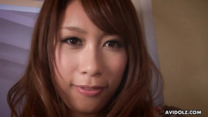 busty asian beauty Rika Aiba gangbang video