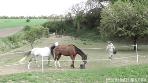 CZECH AMATEUR PORN - BEAUTIFUL BIG-TITTED GIRL WITH AN AMAZING VAGINA