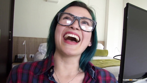 Amateur busty babe interracial porn