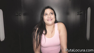 Chubby latina Monica gloryhole porn video