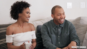 Maybe the sexiest ebony lady you have ever seen gets fucked in lingerie.