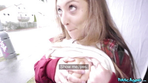 Kinky bitch Venom Evil agrees to have sex in public