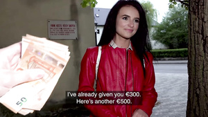 Petite babe Kate Rich gets nicely fucked in public