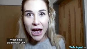 Kinky Russian girl gets her shaved pussy fucked in POV