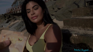 Chubby latina with juicy melons fucks Erik for some cash