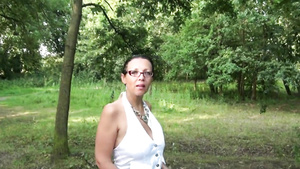 Milf Darkhaired Babe Screwed In The Park
