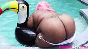 curvy bbw Cotton Candi sex video