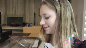 cute teen maid Riley Star POV sex video