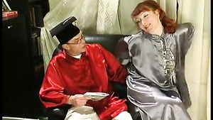 Ginger milf Dorothy enjoys hot anal fuck withmature dude