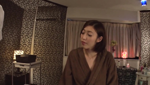 Japanese busty MILF massage sex