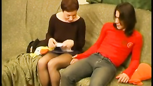 Sexy milf Ethel excites young fucker and fucks him