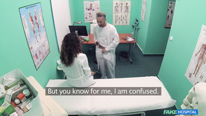 A big dicked doctor gives a Spanish student the fucking of her life