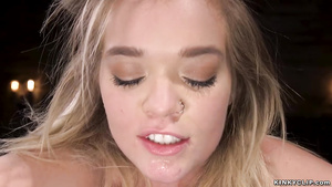 Captor rough fucks bound blondie