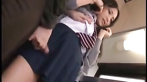 Babe Japanese Asian Pounded By Old Man